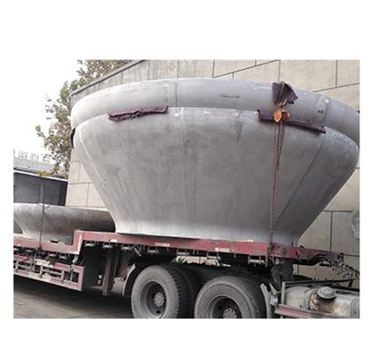 Vaso a pressione di 1400 mm di diametro personalizzato Asme Testa di piatto ellittica per applicazioni