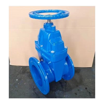 Industria Valvola idrica Sedile resistente Flange morbida Valvola di controllo dell'acqua Valvola di porta in acciaio inossidabile