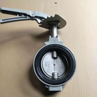 Personalizzazione JIS 5K 10K EPDM Sedile in gomma Manicotto in lega di alluminio Kitz Valvola farfalla