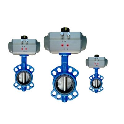 Valvole a farfalla tri-clamp personalizzate e adattamento per applicazioni a temperatura media