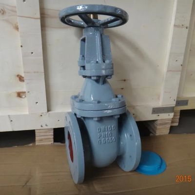 DN32 CI Flancia del sedile in metallo Sigillo morbido in ferro fuso Staglio inossidabile Valvola di ingresso Wcb