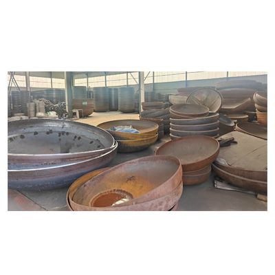 Testa circolare personalizzata in acciaio tenero Metallo torisferico Mezza sfera 600mm 700mm 800mm 900mm 1000mm 1200mm
