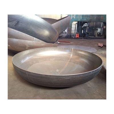 Fermate di tubi di testa in acciaio al carbonio con collegamento di saldatura applicate nei tappi metallici del serbatoio DN600