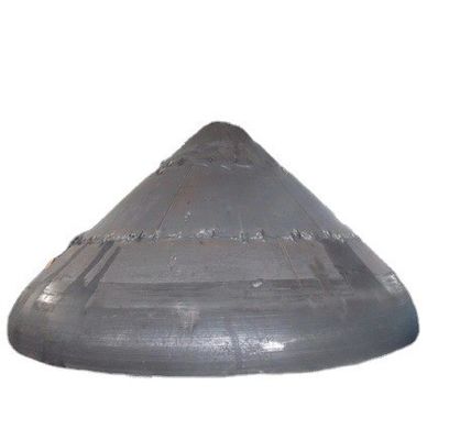 ASME Standard Conical Bottom Pressure Vessel Dished Cap Head con connessione di saldatura