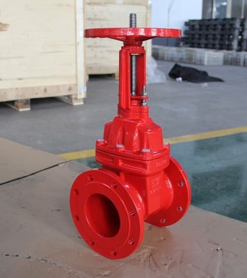 Valvola di porta di tipo a flangia a tronco ascendente di dimensione di 2,5" per lo standard GB DIN ANSI GOST