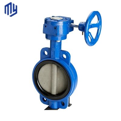 EPDM Seat Rubber Seal Wafer Centerline Butterfly Valve con assistenza post-vendita