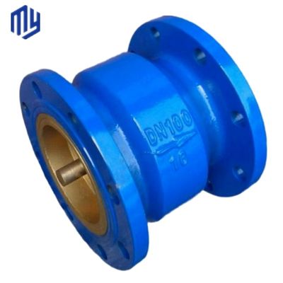 Struttura del diaframma Hc41x Pn10 Pn16 Sump Pump Double Flange Muffler Silent Check Valve
