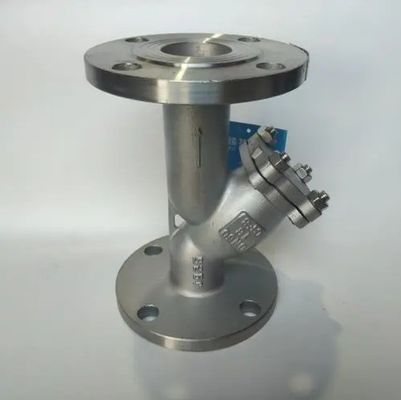 Certificato completo Stainless Steel SS304 SS316 PN16 Flanged Y Strainer per valvole di scarico
