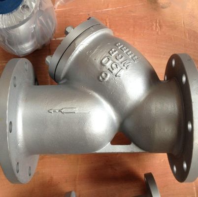 Fuoco d'acciaio flessibile, doppia flangia, filtro ad acqua di tipo Y DIN/ASME/ASTM/GB Servizio