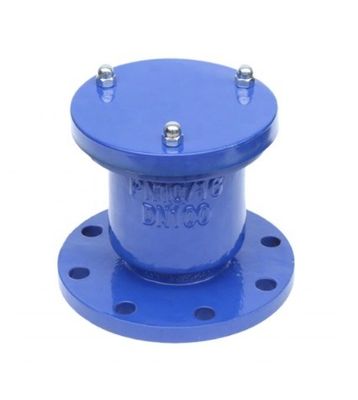 Valvola di rilascio dell'aria a orificio singolo ISO/DIN/BS per acqua di ghisa flessibile a flange Pn16