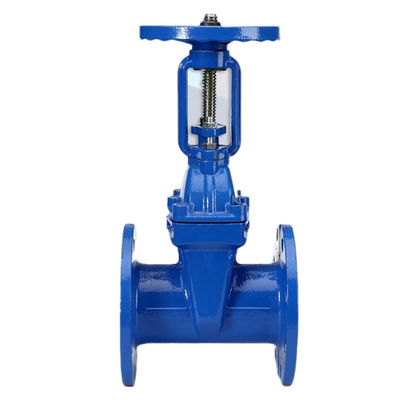 Valvola di chiusura manuale elastico di ferro dottile DN50 100 150 per mezzi idrici