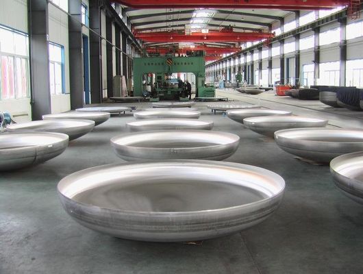 36&quot; di acciaio inossidabile argento testa conica a piatto/testa ellittica con standard ASME