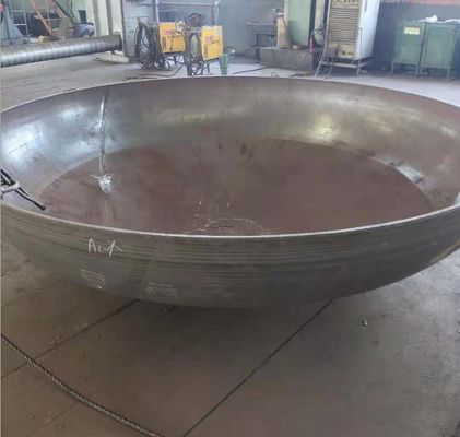 Testa di vasca in acciaio inossidabile ad alta precisione in design emisferico standard ASME