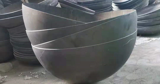 ASME Standard Flat Dished Head per emisferi in acciaio