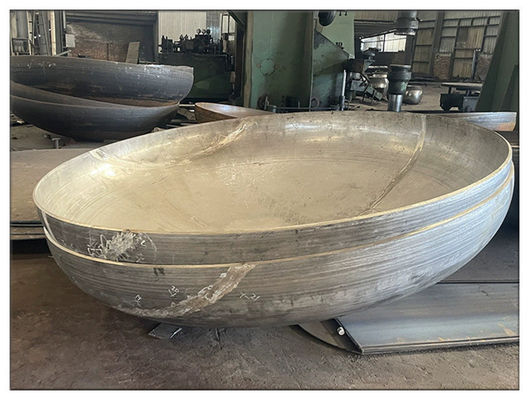 ASME Standard Flat Dished Head per emisferi in acciaio