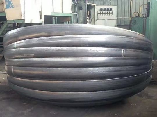 ASME Standard 30 pollici connessione di saldatura testa del serbatoio emisferica per tubo di acciaio fine
