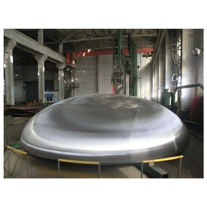Dimensioni personalizzate Testa di piatto 1000 mm 6 mm Testa emisfera in acciaio mite