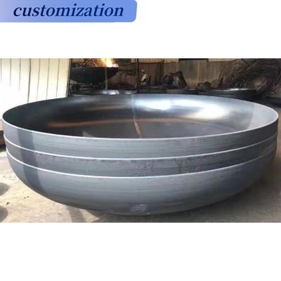 Testa circolare 1000 mm Acciaio inossidabile Emisfero ellittico Testa conica torisferica