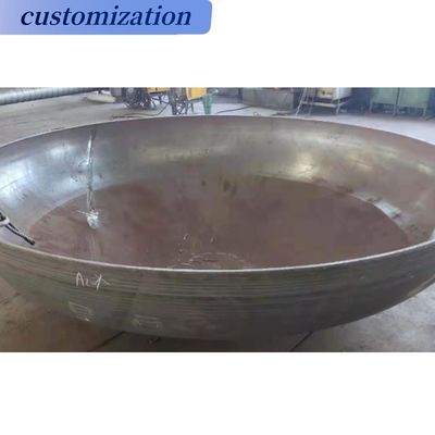 Testa circolare 1000 mm Acciaio inossidabile Emisfero ellittico Testa conica torisferica