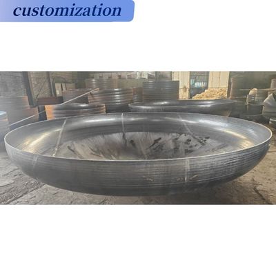 Testa circolare 1000 mm Acciaio inossidabile Emisfero ellittico Testa conica torisferica