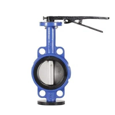 150LB PN16 DN100 Dutile Fuso Ferro Inossidabile Doppia Flange Wafer Lug Butterfly Valve