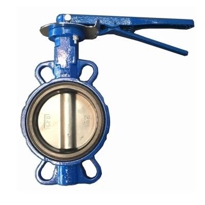 150LB PN16 DN100 Dutile Fuso Ferro Inossidabile Doppia Flange Wafer Lug Butterfly Valve