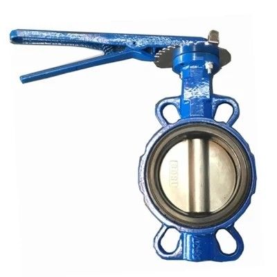 150LB PN16 DN100 Dutile Fuso Ferro Inossidabile Doppia Flange Wafer Lug Butterfly Valve