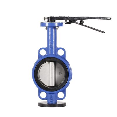 150LB PN16 DN100 Dutile Fuso Ferro Inossidabile Doppia Flange Wafer Lug Butterfly Valve