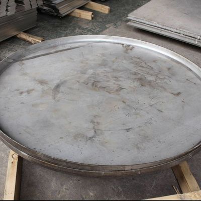 Acciaio in lega personalizzato grande Asme Flanged e piatto testa piatta con supporto personalizzato