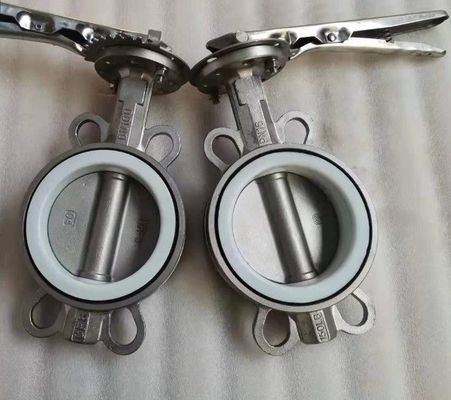 Valvola farfalla in acciaio inossidabile DN300 da 400 mm personalizzata per prestazioni affidabili