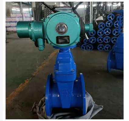 DN150 PN16 WCB NKZ961H Valvola di porta a vuoto a flangia elettrica per requisiti personalizzati