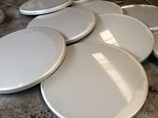 Testa piatta di fusione professionale standard ASME per la selezione del materiale dei vasi a pressione