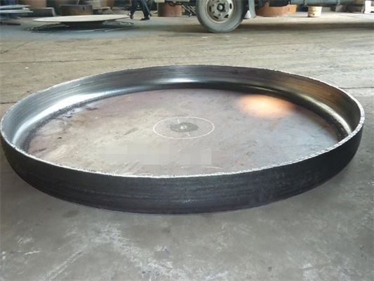 Carbonio 304 Astm A403 Acciaio 316l Flat Head Tank Ends Dished Ends in con standard ASME