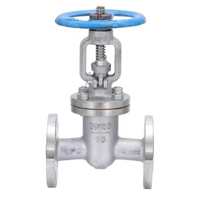 3 pollici CF8 in acciaio inossidabile Worm Gear Valvola di porta a flangia manuale con ANSI 150LB Rating