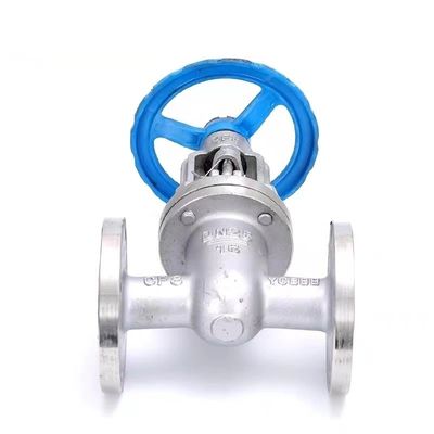 3 pollici CF8 in acciaio inossidabile Worm Gear Valvola di porta a flangia manuale con ANSI 150LB Rating