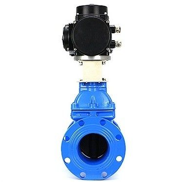 Disponibile OEM Acciaio al carbonio WCB NKZ961H Valvola di cancello a vuoto a flangia elettrica Standard DIN F6