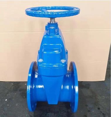Controllo del flusso d'acqua HT200 Valvola di porta tipo flange in ghisa con ruota di ferro duttile