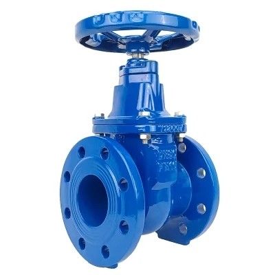 Controllo del flusso d'acqua HT200 Valvola di porta tipo flange in ghisa con ruota di ferro duttile
