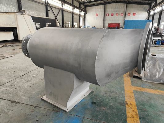 Separatore di gas per cicloni liquidi verticali per impianti di estrazione di energia in acciaio