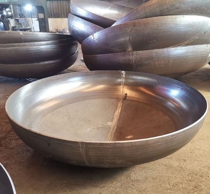 Supporto personalizzato ODM Ss304 Semi-Tank Ellipsoidale Metallico