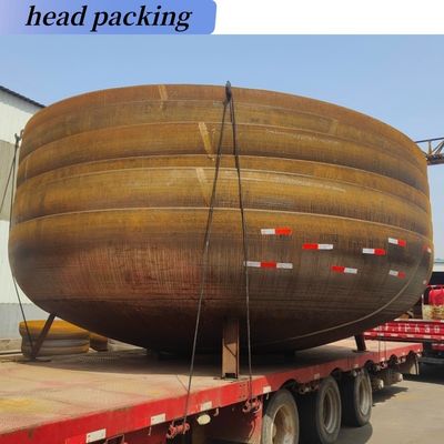 Codice della testa uguale Circolo 1000 mm Taso Astm A403 Acciaio 316L ASME Taso ellittico