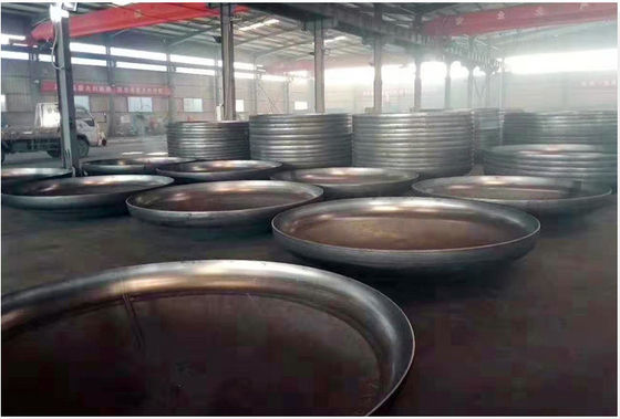 Dimensioni personalizzate Caldaia di precisione di acciaio al carbonio Scaffale Asme 2 1 Testa semi-ellittica per l'industria