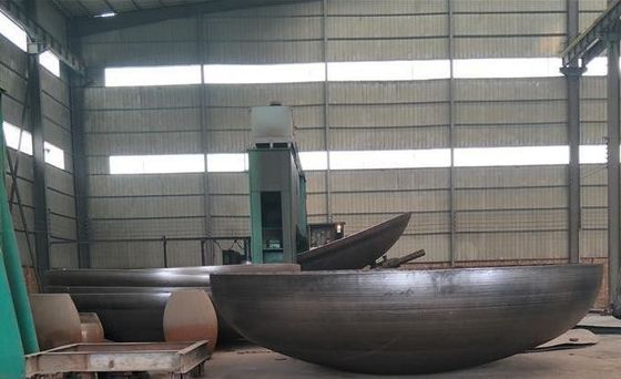 Circolo da 200 mm a 3000 mm in acciaio inossidabile Acciaio al carbonio Emisfero ellittico Testa di piatto Fondo per l'industria