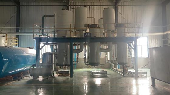 Evaporatore a pellicola di caduta a effetto multiplo con materiale in acciaio inossidabile