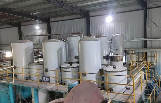 Evaporatore a pellicola di caduta a effetto multiplo con materiale in acciaio inossidabile