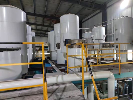 Evaporatore a pellicola di caduta a effetto multiplo con materiale in acciaio inossidabile