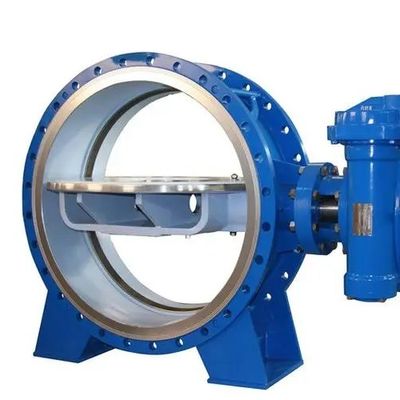 DN150 DN1800 Valvola a farfalla PN16 doppia flangia doppia eccentrica morbida sigillata BS5163