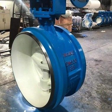 Flowseal doppia flangia tripla eccentrica motore di valvola a farfalla Opzioni personalizzate