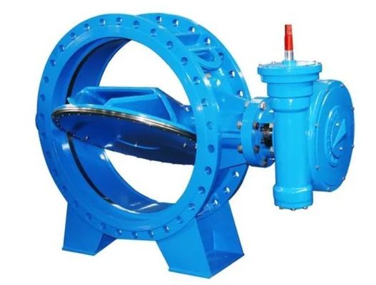 Flowseal doppia flangia tripla eccentrica motore di valvola a farfalla Opzioni personalizzate