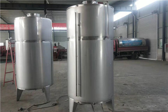 Serbatoio di stoccaggio in acciaio inossidabile per acqua liquida da 1000L con costruzione durevole